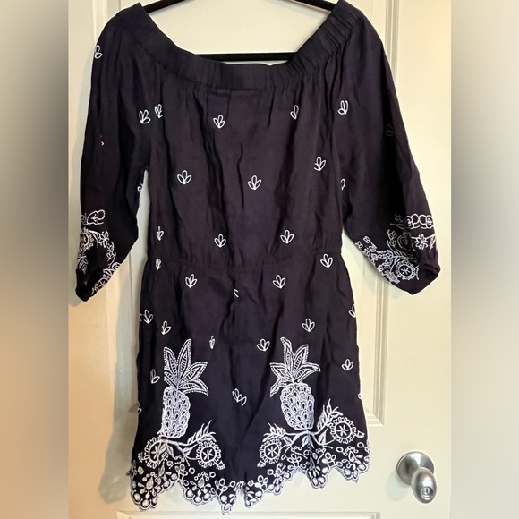 Farm Rio Jackie Embroidered Shorts Romper Size Small - Picture 5 of 14